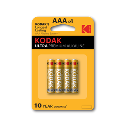Батарейки Kodak LR03-4BL ULTRA PREMIUM Alkaline [ K3A-4 U] | Kodak