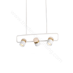 Pendant design lamp  Ling PL3 by Seed Design (White)