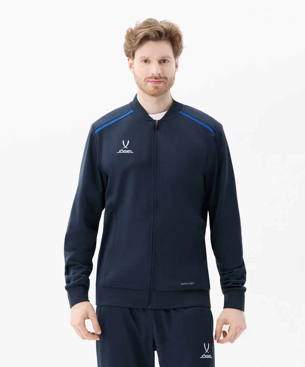 Олимпийка DIVISION PerFormDRY Pre-match Knit Jacket, темно-синий