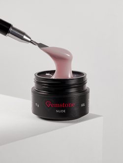 Gemstone Гель моделирующий Hema free, 15 мл Nude Сливочно-розовый (холодный)