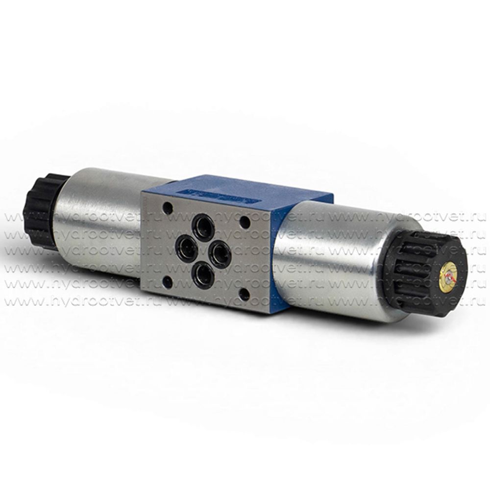 4WE6U61/CG24N9K4 - Гидрораспределитель золотниковый Ду 6 с электроуправлением, схема U (134), электроуправление G24, возврат - пружинный