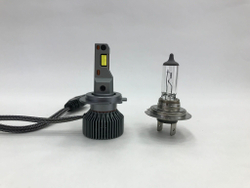 Светодиодные лампы для Opel Astra H 2004-14 MTF Light H7 MaxBeam MINI 4500lm, 6000K, 45W (к-т 2шт. с переходниками)