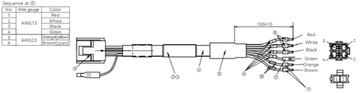 CAB-PWB75A-3M-48V