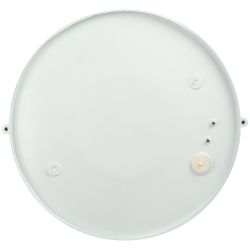 Светильник ЭРА НБП 03-100-002 Акватермо алюминий/стекло решетка IP54 E27 max 100Вт D240 круг белый | Светильники ЖКХ IP54