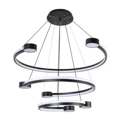 Подвесной светильник LED4U L7100-3 BK LED4U