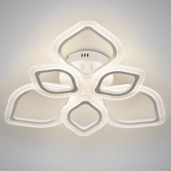 Светильник потолочный светодиодный Rivoli Megan 6110-107 106 Вт LED 2800К - 6200К модерн с пультом | Интерьерные светодиодные светильники