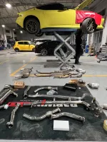Выхлопная система с заслонками для Nissan 400Z RZ34 FAIRLADY Z 3.0T