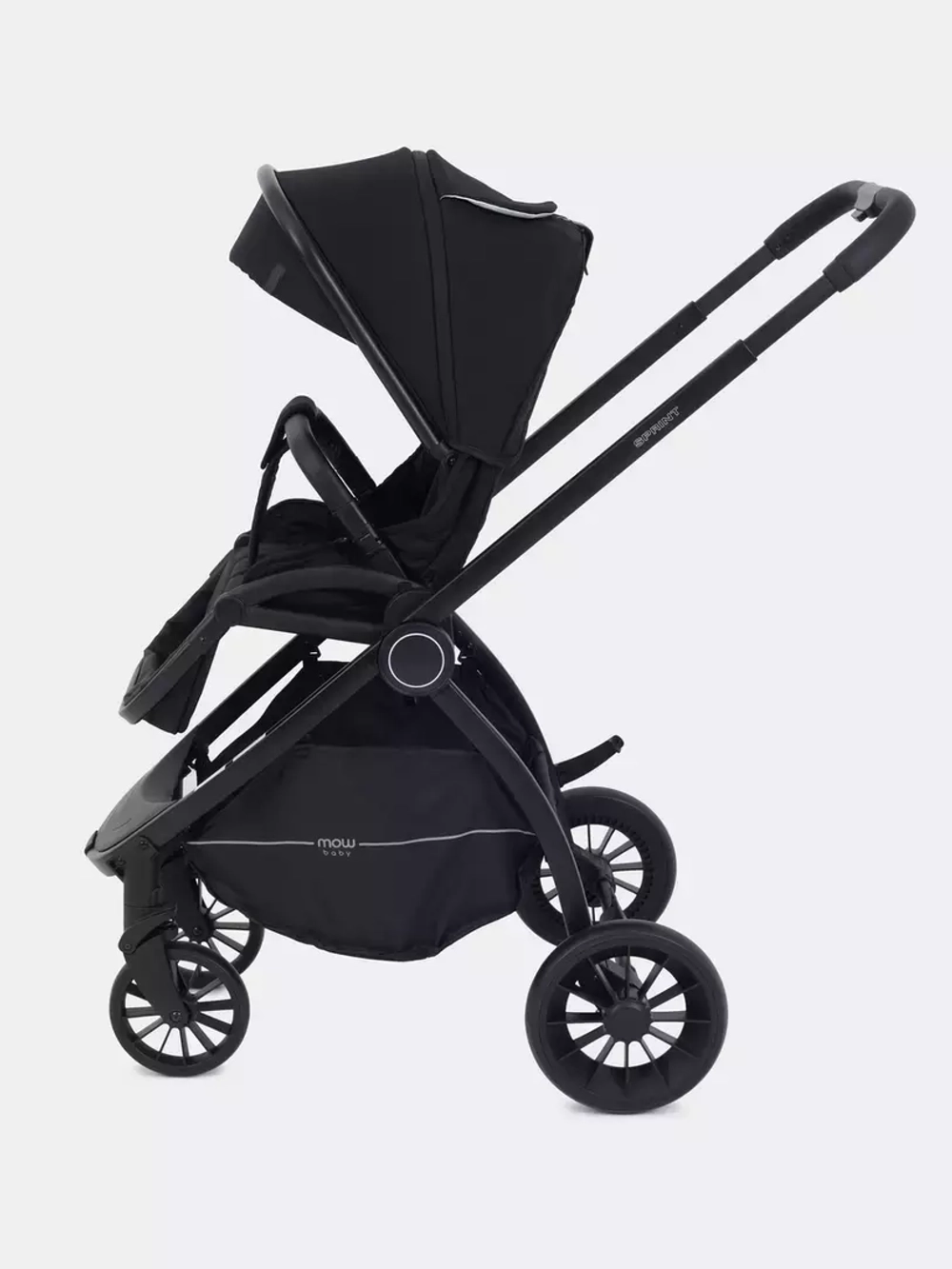 Коляска детская MOWBaby 2 в 1 "SPRINT" МВ321 Black