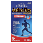 21st Century, Arthri-Flex Advantage®, с витамином D3, 120 таблеток, покрытых оболочкой