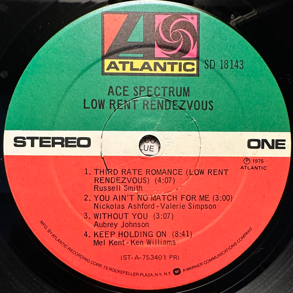 Ace Spectrum - Low Rent Rendezvous (США 1975г.)