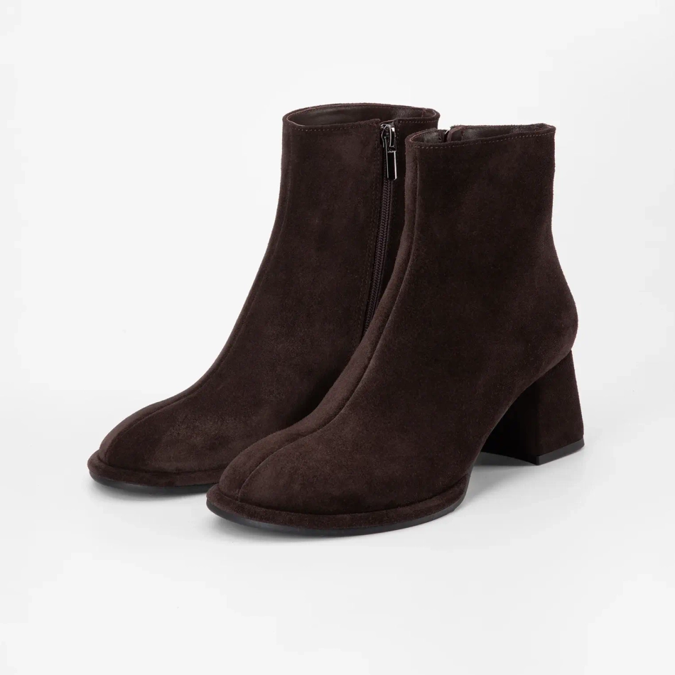 Ботильоны Inga Chocolate  Suede