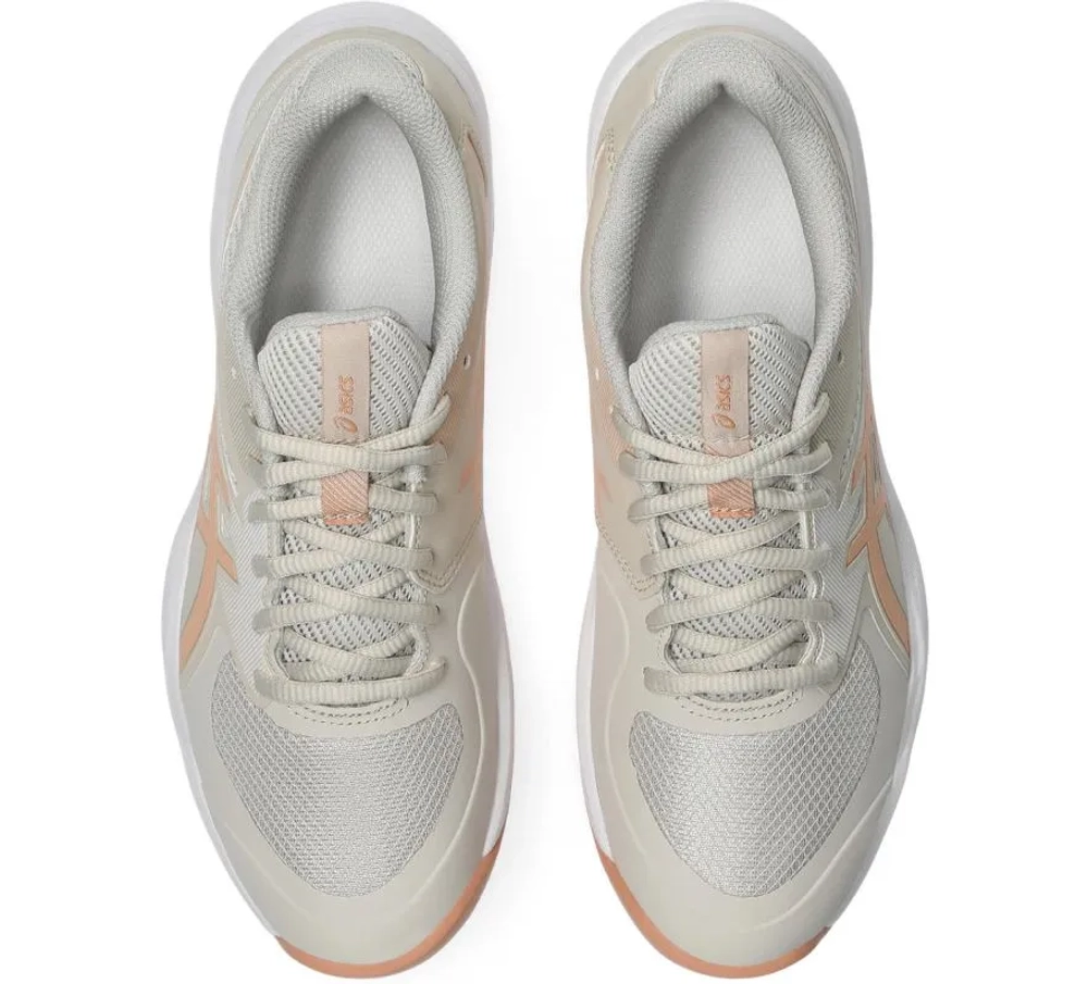 Женские теннисные кроссовки Asics Game FF Clay/OC - soft oat/cantaloupe
