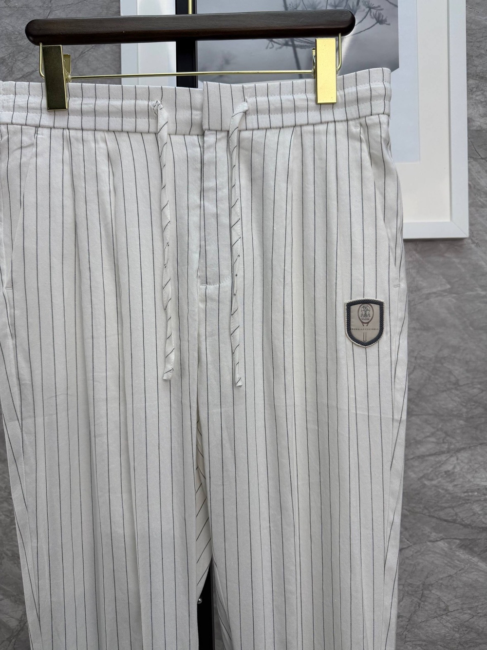 Льняной костюм Brunello Cucinelli