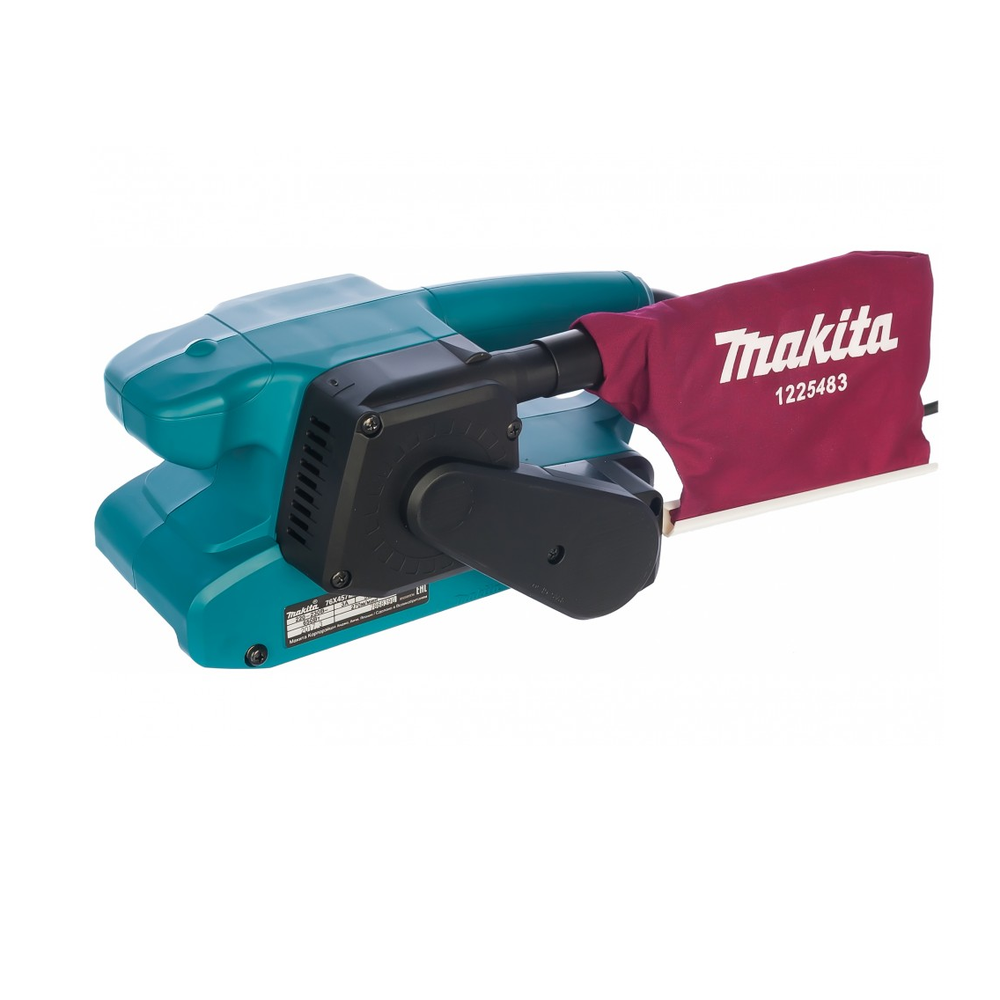 ХИТ! Шлифовальная машина ленточная сетевая с регулировкой скорости Makita 0,65 кВт 220В, лента 76 х 457 мм, для шлифовки, полировки, зачистки 9910