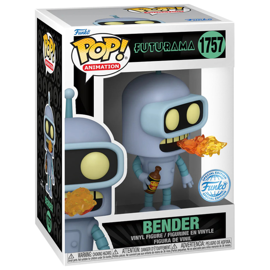 Фигурка Funko POP! Animation Futurama S4 Bender CHASE (1757) 81941