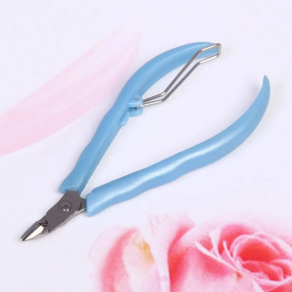Кусачки для кутикулы в пакете «Manicure set», ручки волна, цвет микс, 10,5см