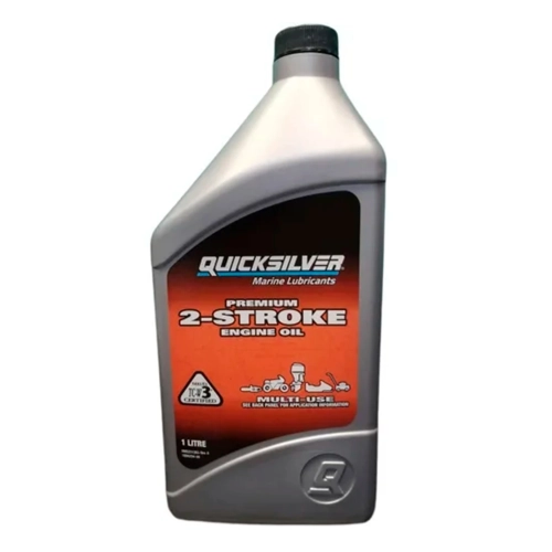 Масло моторное Quicksilver TC-W3 Premium 2Т 1 л (замена на 8M0230940)