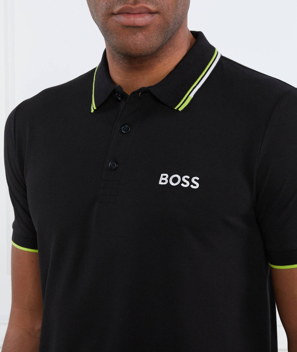Футболка Поло Paddy Pro BOSS GREEN - черный(50469094)