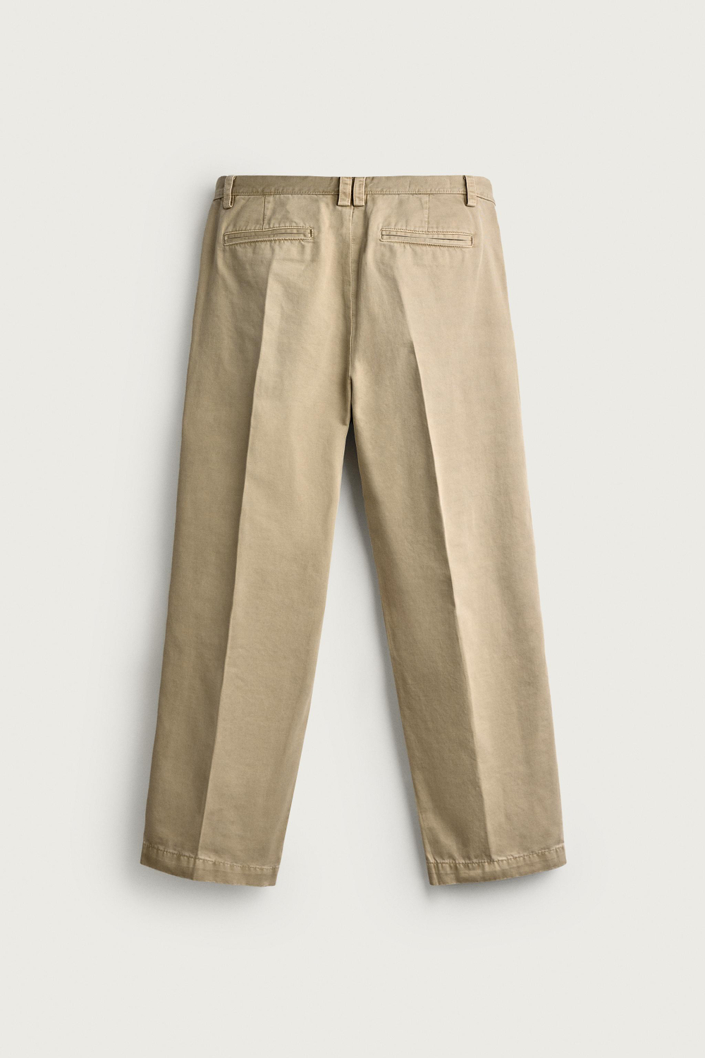 БРЮКИ ЧИНОС RELAXED FIT С ЭФФЕКТОМ ПОТЕРТОСТИ — ZARA · 4365/461