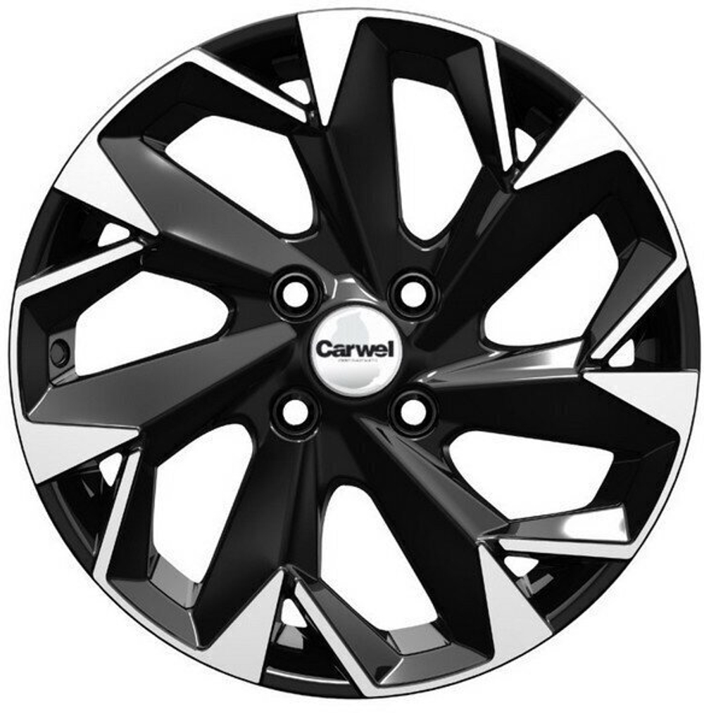 Диск Литой Carwel Ильмень 1508 (KIA RIO) 6.0 x R15 4x100 D54.1 ET46 ABT