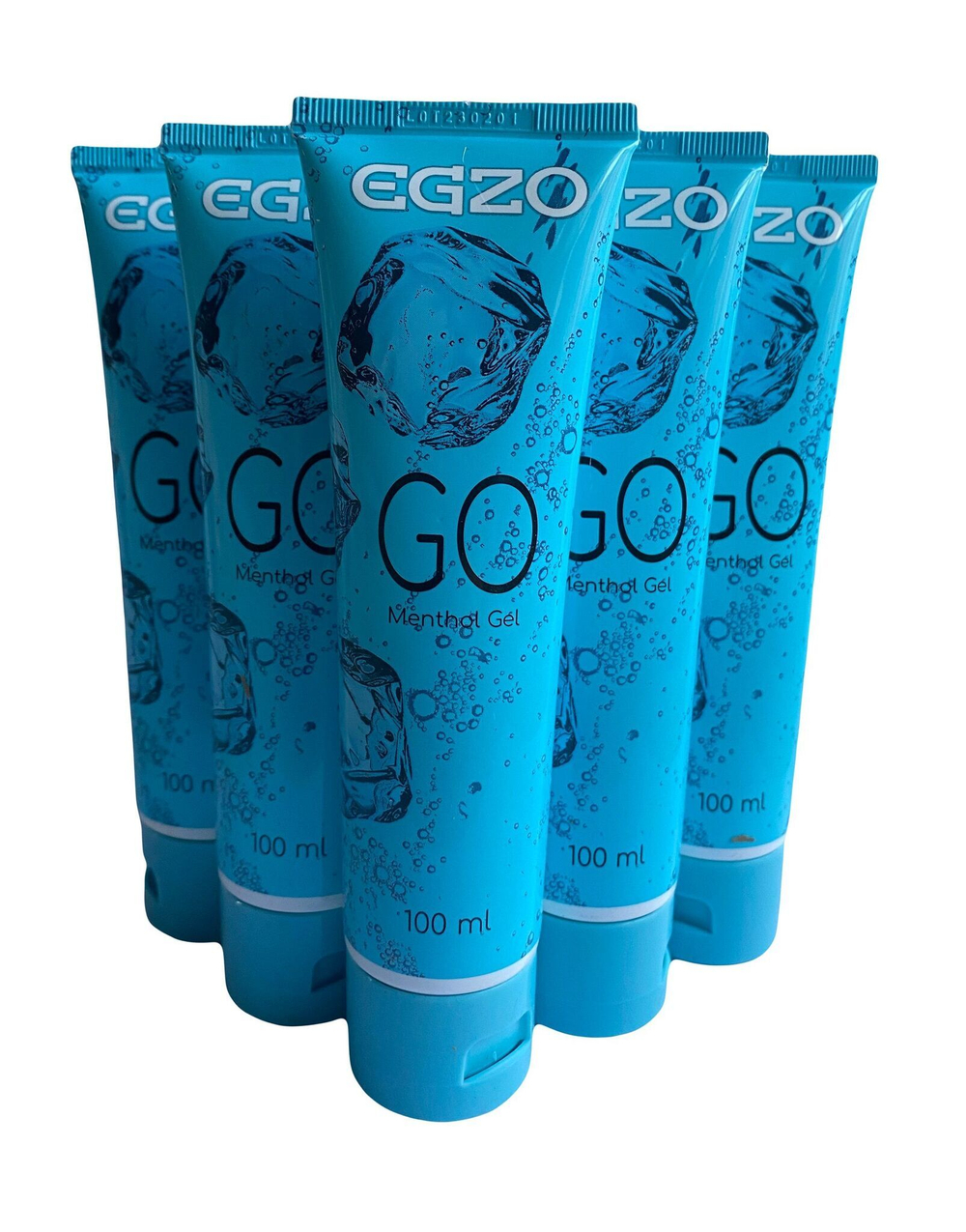 Набор из 5 пролонгирующих лубрикантов на водной основе Egzo Go (по 100 мл.)