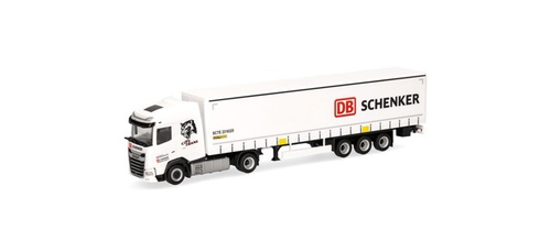 Грузовик DAF XG "DB Schenker / City Trans Harz", пп тентованный
