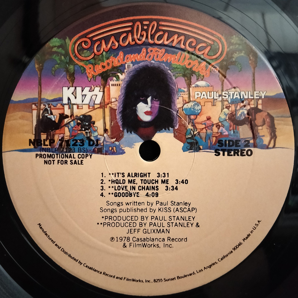 Paul Stanley / Kiss: Paul Stanley (LP)