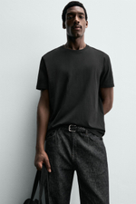КОМПЛЕКТ ИЗ 3 БАЗОВЫХ ФУТБОЛОК MEDIUM WEIGHT /02 — ZARA