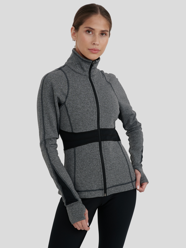 Олимпийка на молнии «Sinner Warm Grey»