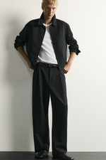 БРЮКИ RELAXED FIT СО СКЛАДКАМИ — ZARA · 8281/740