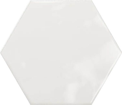 Настенная плитка GEOMETRY HEX WHITE GLOSSY