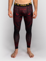 Тайтсы Venum Quetzal Fury Black/Fury Red/Tangerine
