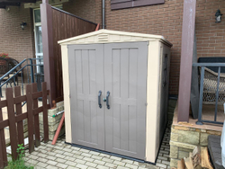 Пластиковый хозблок Keter Factor 6x6