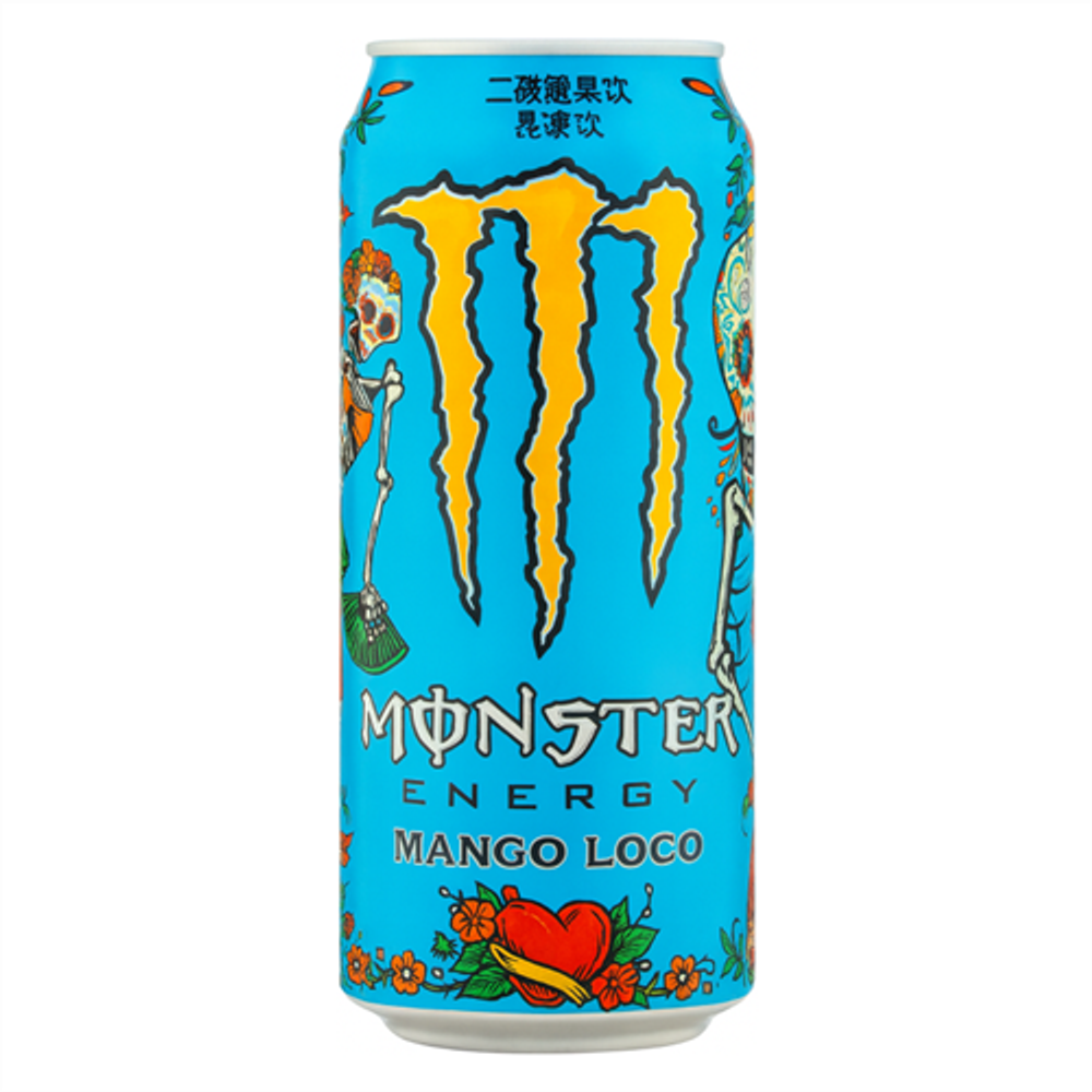 Энергет напиток Monster 330мл со вкусом манго ж/б
