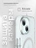 Чехол накладка iPhone 15 6.1" Gurdini Rome Series with Magsafe Clear