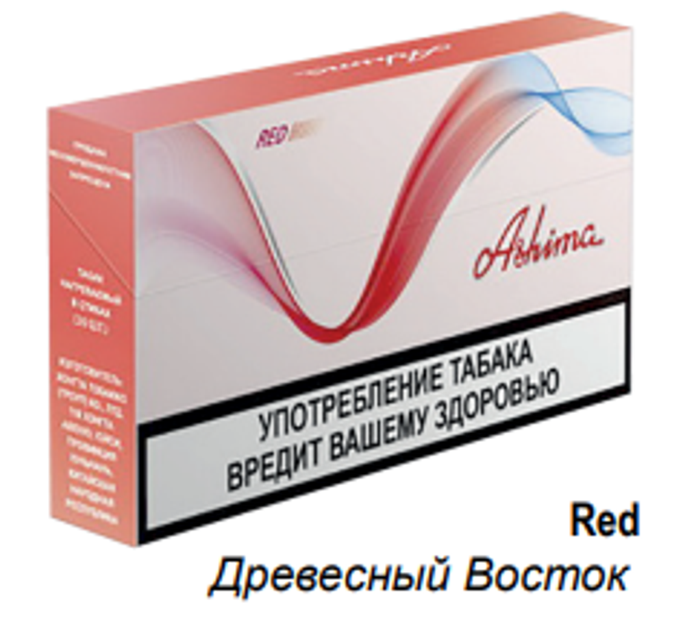Стики Ashima Red Древесный восток блок - 10 пачек купить в Москве с доставкой по России