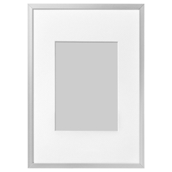 IKEA LOMVIKEN  (ИКЕА ЛОМВИКЕН)  -  Рамка - алюминий 21x30 см