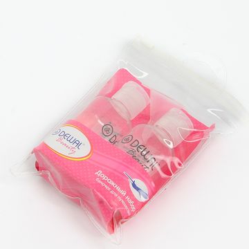 Дорожный набор баночек для путешествий (2пр) DEWAL BEAUTY DBTS2B