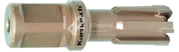 Корончатое сверло Karnasch 14х25 мм, HARDOX-LINE, Weldon 19, арт. 20.1680-014