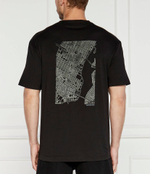 Футболка CITY GRID MAP CALVIN KLEIN JEANS - черный(J30J325689)