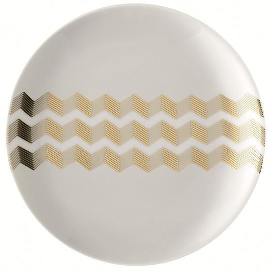 Набор блюдец signature, chevron, D16 см, 4 шт.