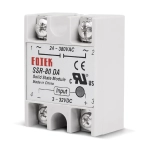 Твердотельное реле 80A SSR-80DA (управление от 3 до 32VDC)