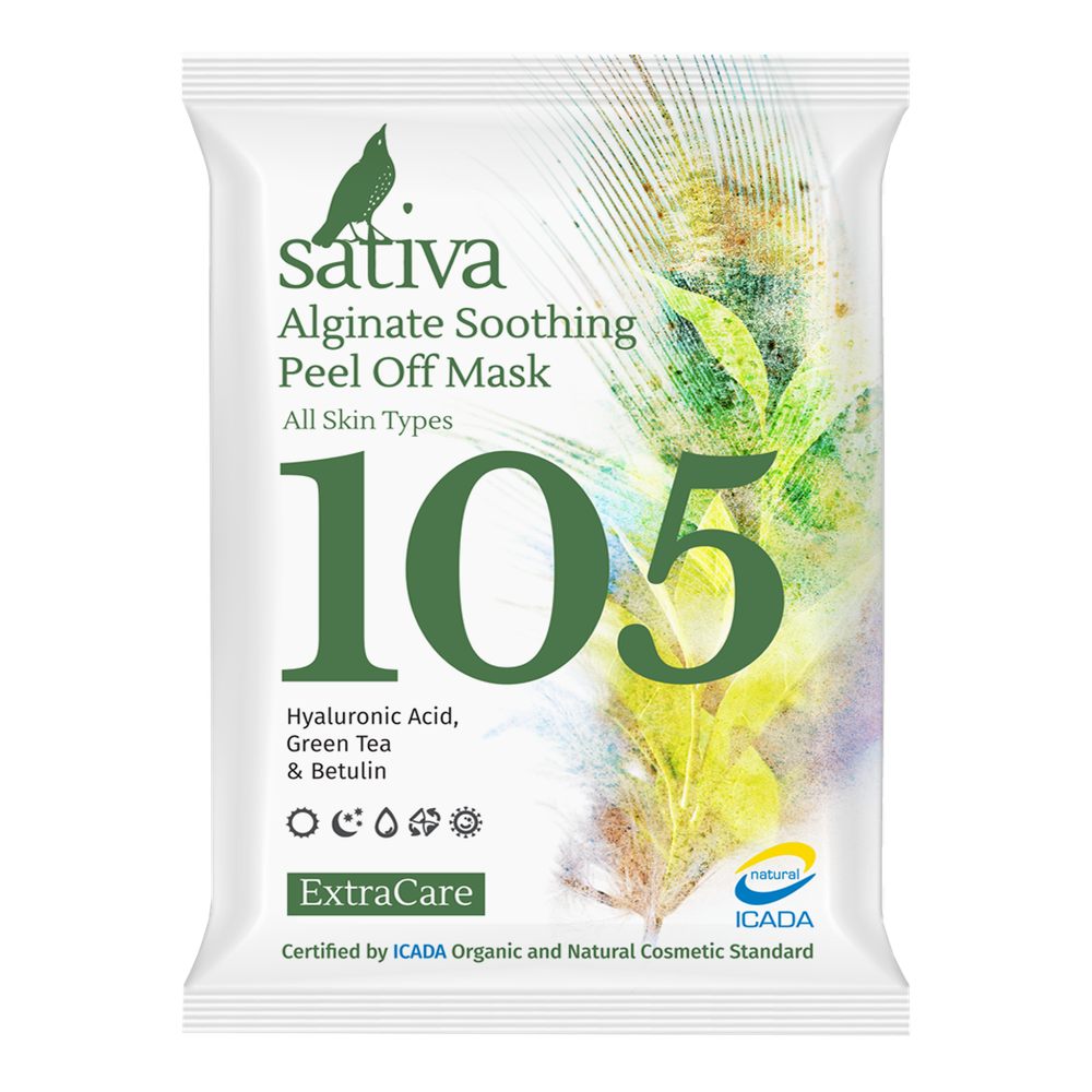 Маска альгинатная Sativa №105 успокаивающая (15г)