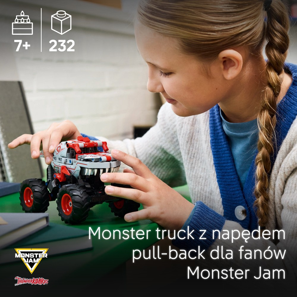 Конструктор LEGO Technic Monster Jam ThunderROARus 42200 с механизмом pull-back — фото 10