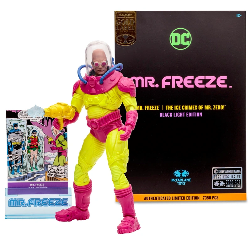 Фигурка McFarlane Toys DC Mr. Freeze Black Light