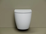 Унитаз подвесной Ceramicanova Амато (Amato) CN4013T торнадо, с сиденьем микролифт, белый