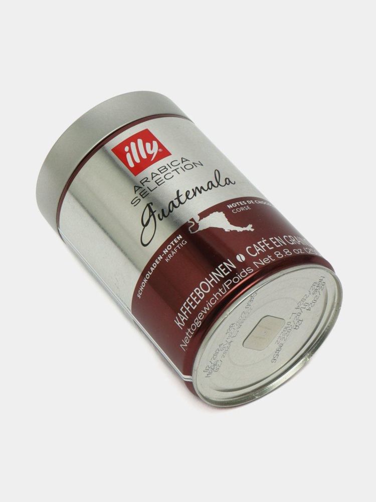 Кофе в зернах ILLY Guatemala Гватемала 250 мл, 4 шт