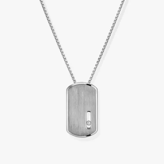 Messika Move Titanium pendant necklace large