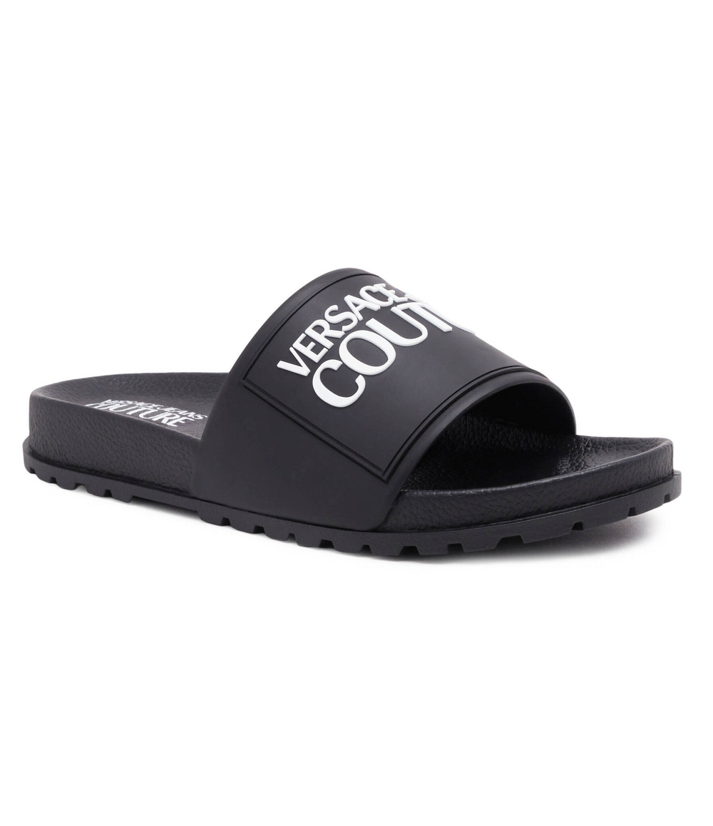 Шлепанцы Versace Jeans Couture - черный(76VA3SQ271353)