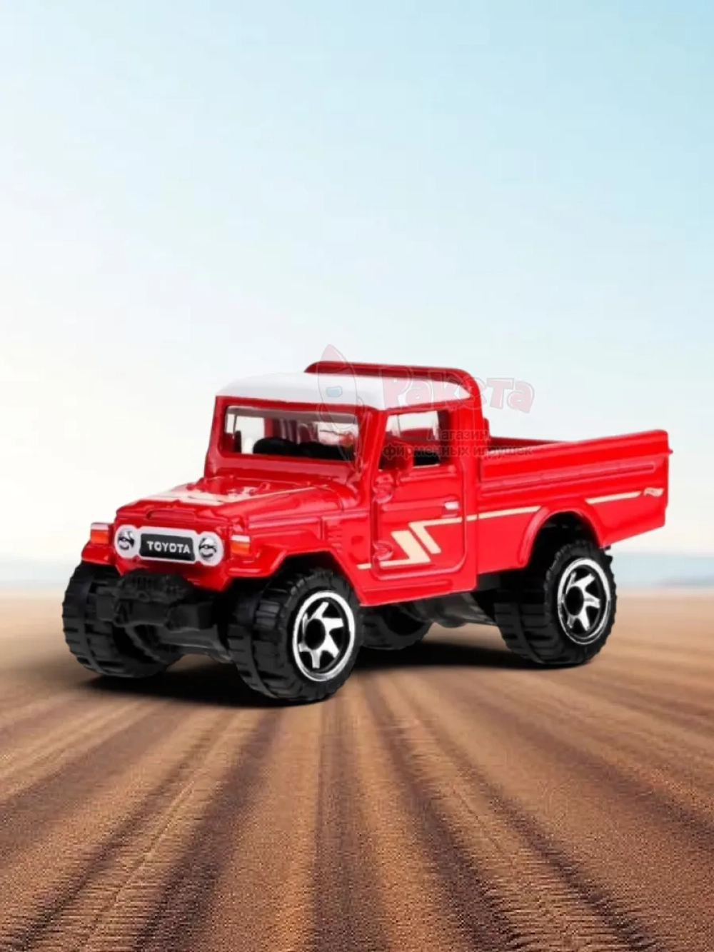 Машинка Хот Вилс Silver Series Toyota Land Cruıser JCB73